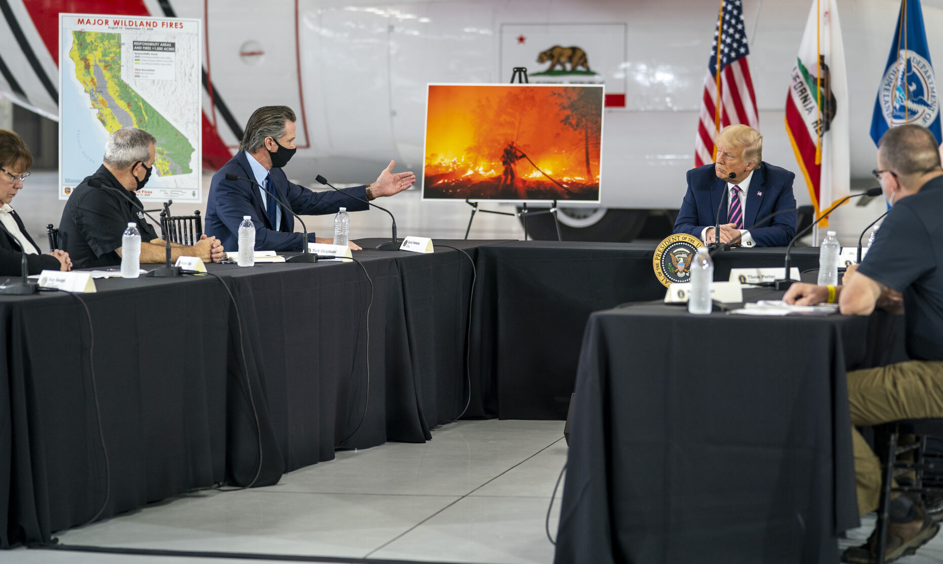 TRUMP WILDFIRES 2